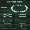 image:imageAUQDD 16Pcs Front End Suspension Kit Fit For 20172024 Tesla Model 3 Control Arm wBall Joint Sway Bar Link Outer Inner Tie Rod End  K623778 K623785 K623788 K750958 K750960 ES801553 EV801539