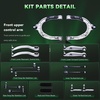 image:imageAUQDD 16Pcs Front End Suspension Kit Fit For 20202024 Tesla Model Y Control Arm wBall Joint Sway Bar Link Outer amp Inner Tie Rod End  MS95132 MS95147 MS95134 MS95811 MS95813 MS95704 MS95668