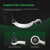 image:imageAUQDD 16Pcs Front End Suspension Kit RWD Fit For 20072017 Lexus LS460 Lower Control Arm wBall Joint Sway Bar Link Outer Inner Tie Rod End  K642208 K622207 K623578 K623986 EV800908 ES800315
