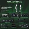 image:imageAUQDD 18Pcs Front End Suspension Kit AWD Fit For 200817 Lexus LS460 LS600h Lower Control Arm wBall Joint Sway Bar Link Tie Rod End  524027 521495 521525 542315 544859 544311 539853