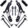 image:imageAUQDD 10Pcs Front End Suspension Kit Fit For 1013 Hyundai Tucson 1113 Kia Sportage Lower Control Arm wBall Joint Sway Bar Link Outer Inner Tie Rod End  K623540 K750524 EV801545 ES800717