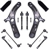 image:imageAUQDD 10Pcs Front End Suspension Kit Fit For 20122017 Kia Rio Lower Control Arm wBall Joint Sway Bar Link Outer amp Inner Tie Rod End  K621981 K621982 K750523 EV800902 ES801130 ES801131