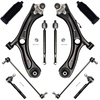 image:imageAUQDD 10Pcs Front End Suspension Kit Fit For 20162022 Honda HRV Lower Control Arm wBall Joint Front Sway Bar Link Outer amp Inner Tie Rod End  K623315 K623316 K750847 EV801305 ES801389