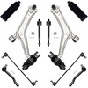 image:imageAUQDD 10Pcs Front End Suspension Kit Fit For 20182020 2122 Honda Accord Lower Control Arm wBall Joint Sway Bar Link Outer amp Inner Tie Rod End  K623747 K623748 K750953 EV801520 ES801503
