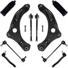 image:imageAUQDD 10Pcs Front End Suspension Kit Fit For 20212024 Nissan Kicks 2025 Versa Lower Control Arm wBall Joint Sway Bar Link Outer amp Inner Tie Rod End  K623798 K750098 527037 1018836 ES801612