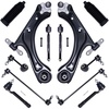 image:imageAUQDD 12Pcs Front End Suspension Kit FWD Fit For 2325 Hyundai TucsonKia Sportage Lower Control Arm wBall Joint Sway Bar Link Outer Inner Tie Rod End  MS901346 MS90740 K750891 ES801760