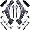 image:imageAUQDD 12Pcs Front End Suspension Kit Fit For 20072012 Mazda CX7 Lower Control Arm wBall Joint Sway Bar Link Outer amp Inner Tie Rod End  K620896 K620895 K80158 K80157 EV800543 ES800600