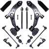 image:imageAUQDD 12Pcs Front End Suspension Kit Fit For 20102013 Mazda 3 No Turbo Lower Control Arm wBall Joint Sway Bar Link Outer amp Inner Tie Rod End  K621270 K750554 K80867 EV800024 ES800025