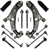 image:imageAUQDD 12Pcs Front End Suspension Kit Fit For 20142018 Mazda 3 Mazda3 Lower Control Arm wBall Joint Sway Bar Link Outer amp Inner Tie Rod End  K623508 K750751 K750671 EV801067 ES801062