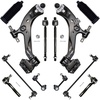 image:imageAUQDD 12Pcs Front End Suspension Kit Fit For 20152016 Honda CRV Lower Control Arm wBall Joint Sway Bar Link Outer amp Inner Tie Rod End K622942 K750297 K750151 EV800937 ES801156 ES801157