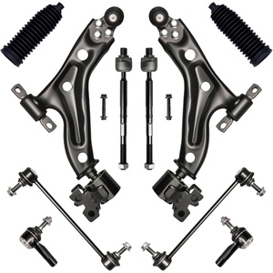 image:imageAUQDD 10Pcs Front End Suspension Kit Fit For 20162022 Chevy Spark Lower Control Arm wBall Joint Sway Bar Link Outer amp Inner Tie Rod End  K623872 K623873 K750924 EV801443 ES801446