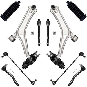 image:imageAUQDD 10Pcs Front End Suspension Kit Fit For 20182020 2122 Honda Accord Lower Control Arm wBall Joint Sway Bar Link Outer amp Inner Tie Rod End  K623747 K623748 K750953 EV801520 ES801503