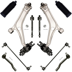 image:imageAUQDD 10Pcs Front End Suspension Kit Fit For 20232025 Honda Accord Lower Control Arm wBall Joint Sway Bar Link Outer amp Inner Tie Rod End  MS601325 K750953 EV801520 ES801504 5136030AH00
