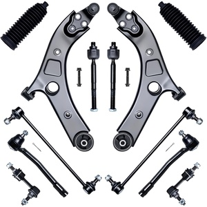 image:imageAUQDD 12Pcs Front End Suspension Kit Fit For 20152021 Kia Sedona Lower Control Arm wBall Joint Sway Bar Link Outer amp Inner Tie Rod End  K623867 MS901249 K750423 K750808 EV801440 ES801368