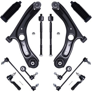 image:imageAUQDD 12Pcs Front End Suspension Kit Fit For 20212025 Hyundai Elantra Lower Control Arm wBall Joint Sway Bar Link Outer amp Inner Tie Rod End  K624003 MS908140 MS908141 EV801489 ES801505