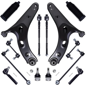 image:imageAUQDD 14Pcs Front End Suspension Kit Fit For 1925 Subaru Forester 1923 Crosstrek Lower Control Arm Ball Joint Sway Bar Link Outer Inner Tie Rod End  K623768 K750945 K750901 EV801606 ES3712