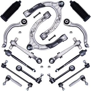 image:imageAUQDD 16Pcs Front End Suspension Kit Fit For 20172024 Tesla Model 3 Control Arm wBall Joint Sway Bar Link Outer Inner Tie Rod End  K623778 K623785 K623788 K750958 K750960 ES801553 EV801539
