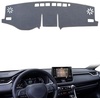 image:imageAUQDD Dashboard Cover Mat Fit for 2013 2014 2015 2016 2017 2018 Ford Focus ST 2016 2017 2018 Ford Focus RS Black Flannel Dash Mat AntiGlare AntiReflection No Peculiar SmellGrey