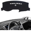 image:imageAUQDD Dashboard Cover Mat Fit for 2013 2014 2015 2016 2017 2018 Ford Focus ST 2016 2017 2018 Ford Focus RS Black Flannel Dash Mat AntiGlare AntiReflection No Peculiar SmellBlack