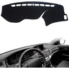 image:imageAUQDD Dashboard Cover Mat Fit for 2013 2014 2015 2016 2017 2018 Ford Focus ST 2016 2017 2018 Ford Focus RS Black Flannel Dash Mat AntiGlare AntiReflection No Peculiar SmellBlack