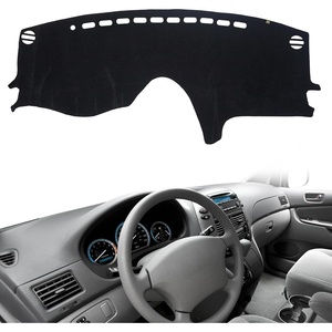 image:imageAUQDD Dashboard Cover Mat Fit for 2013 2014 2015 2016 2017 2018 Ford Focus ST 2016 2017 2018 Ford Focus RS Black Flannel Dash Mat AntiGlare AntiReflection No Peculiar SmellBlack