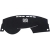 image:imageAUQDD Dashboard Cover Mat Fit for 2021 2022 2023 Nissan Rogue Black Flannel Dash Mat AntiGlare AntiReflection No Peculiar Smell  Fits Vehicle Without HUD ModelsBlack