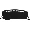 image:imageAUQDD Dashboard Cover Mat Fit for 2021 2022 2023 Nissan Rogue Black Flannel Dash Mat AntiGlare AntiReflection No Peculiar Smell  Fits Vehicle Without HUD ModelsBlack