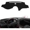 image:imageAUQDD Dashboard Cover Mat Fit for 2021 2022 2023 Nissan Rogue Black Flannel Dash Mat AntiGlare AntiReflection No Peculiar Smell  Fits Vehicle Without HUD ModelsBlack