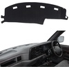 image:imageAUQDD Dashboard Cover Mat Fit for 2021 2022 2023 Nissan Rogue Black Flannel Dash Mat AntiGlare AntiReflection No Peculiar Smell  Fits Vehicle Without HUD ModelsBlack